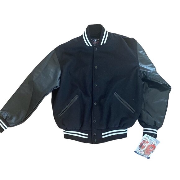 Game Sportswear Varsity Jacket BMF Black Mafia Family Season 2 Crew Jacket M - Picture 2 of 10